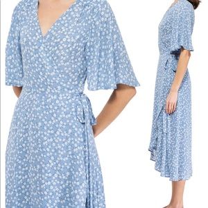 Bobeau Orna Wrap Dress